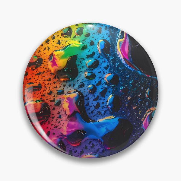 Item preview, Copia de Prismatic Raindrops Neon Bubble Universe designed and sold by ART ATTACK ZONE.