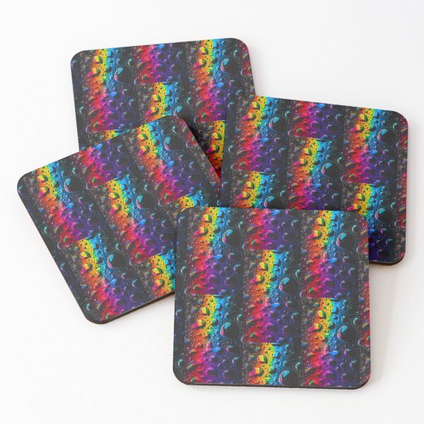 Item preview, Copia de Prismatic Raindrops Neon Bubble Universe designed and sold by ART ATTACK ZONE.