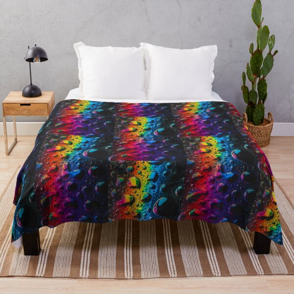 Item preview, Copia de Prismatic Raindrops Neon Bubble Universe designed and sold by ART ATTACK ZONE.