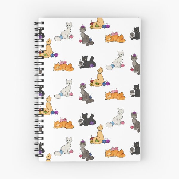 Item preview, Multicolored Junimos with cats pattern designed and sold by Scourgiez.