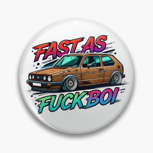 Item preview, Fast As Fuck Boi crusty golf car designed and sold by KockyNaTriku.