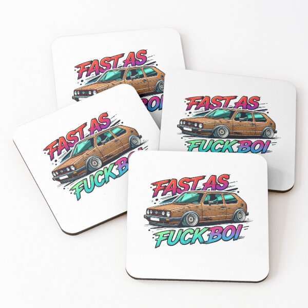 Item preview, Fast As Fuck Boi crusty golf car designed and sold by KockyNaTriku.