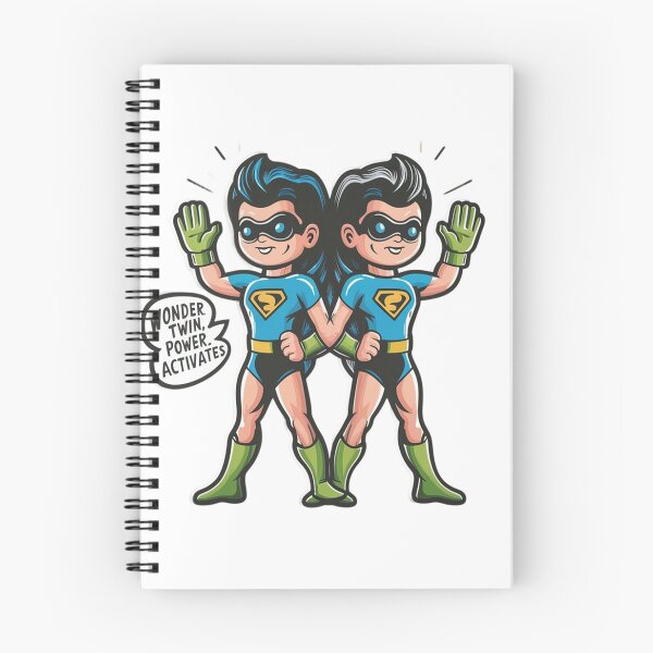 Item preview, wonder twins design designed and sold by ZILDA Designs.