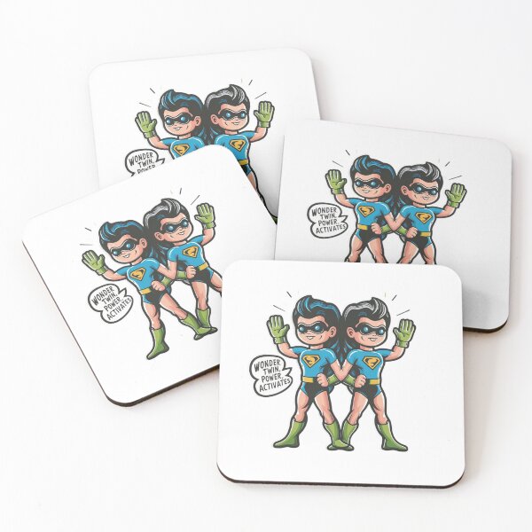 Item preview, wonder twins design designed and sold by ZILDA Designs.