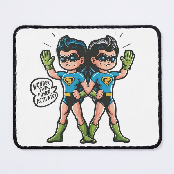 Item preview, wonder twins design designed and sold by ZILDA Designs.
