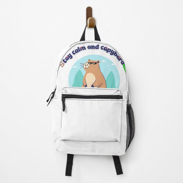 Item preview, Stay calm and Capybara on designed and sold by PrintInspirer.