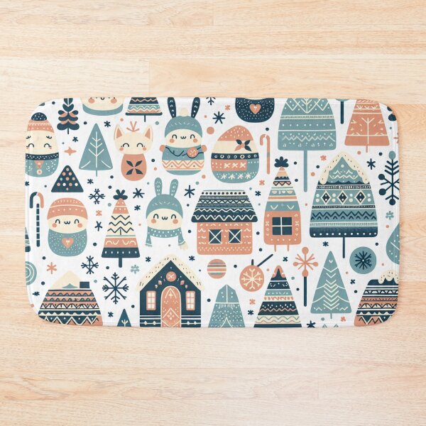 Item preview, Scandinavian Winter Whimsy – Cozy Holiday Charm designed and sold by Belarte.shop.
