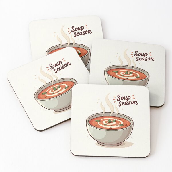 Item preview, Warm and Cozy Soup Season Design  designed and sold by zombiemama.
