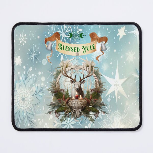 Item preview, Blessings Winter Solstice Yule Stag designed and sold by MysticOzzy.