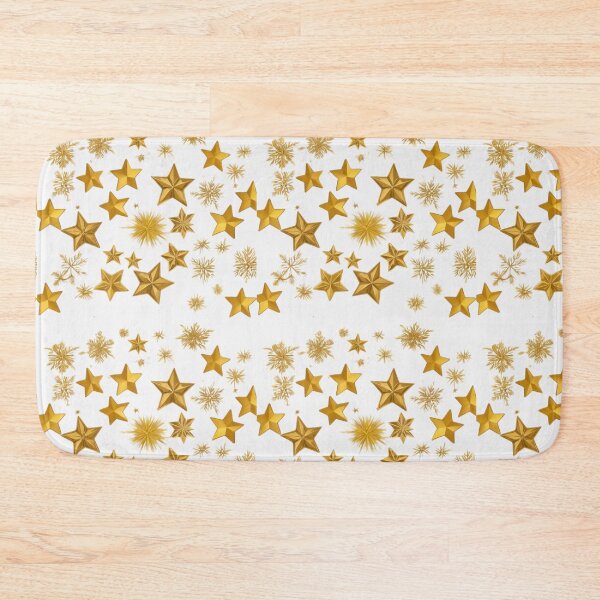 Item preview, Christmas Gold Stars Pattern,Holiday Pattern,Christmas Pattern designed and sold by Expressions-Sel.