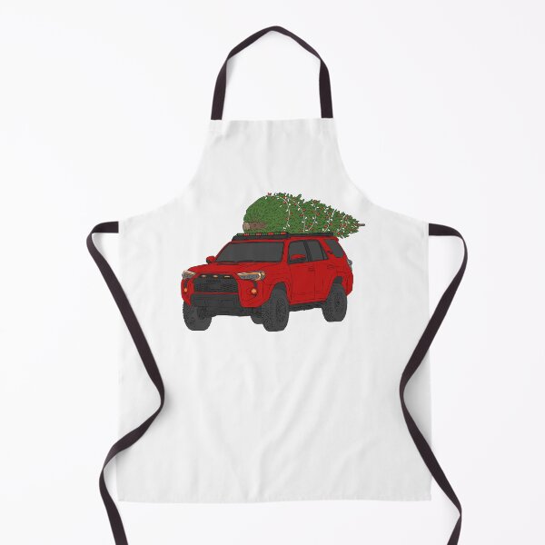 Item preview, Festive Red 4Runner with Christmas Tree designed and sold by M-AlderTeesCo.
