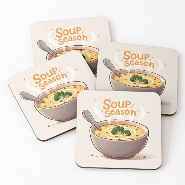 Item preview, Warm and Cozy Soup Season Design  designed and sold by zombiemama.
