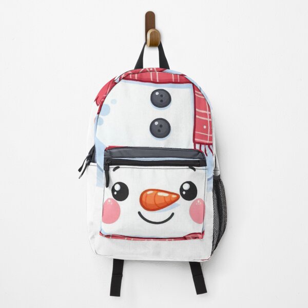 Item preview, Charming Frosty: Snowman with a Festive Hat and Red Accents designed and sold by TeetasticBtque.