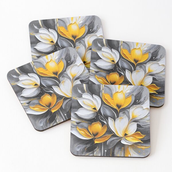 Item preview, Yellow and White Flowers 2 designed and sold by Ravenbluff.
