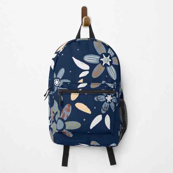 Item preview, Blue flower with chalk and line pattern designed and sold by tenkenryujin.