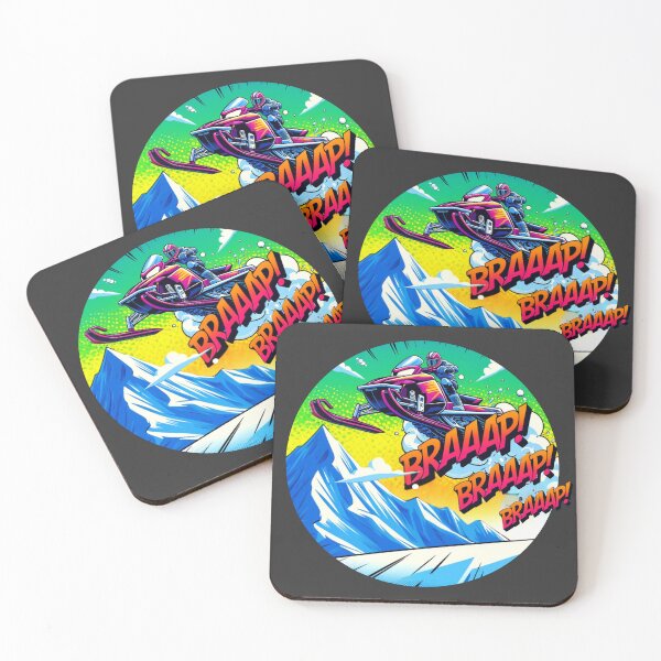 Item preview, Snowmobile BRAAAP! designed and sold by Crafty Capers Drift.