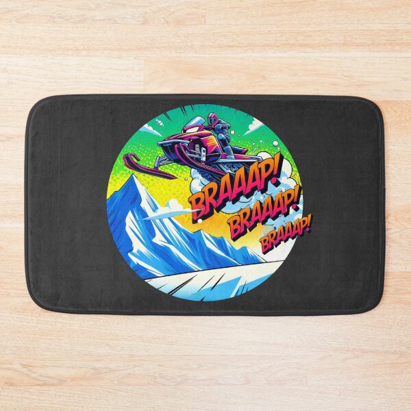 Item preview, Snowmobile BRAAAP! designed and sold by Crafty Capers Drift.