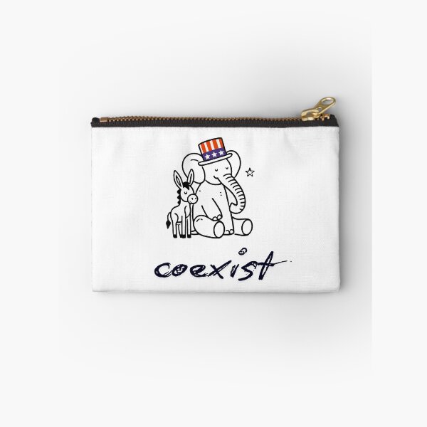 Item preview, Coexist cartoon bipartisan designed and sold by proclamater.