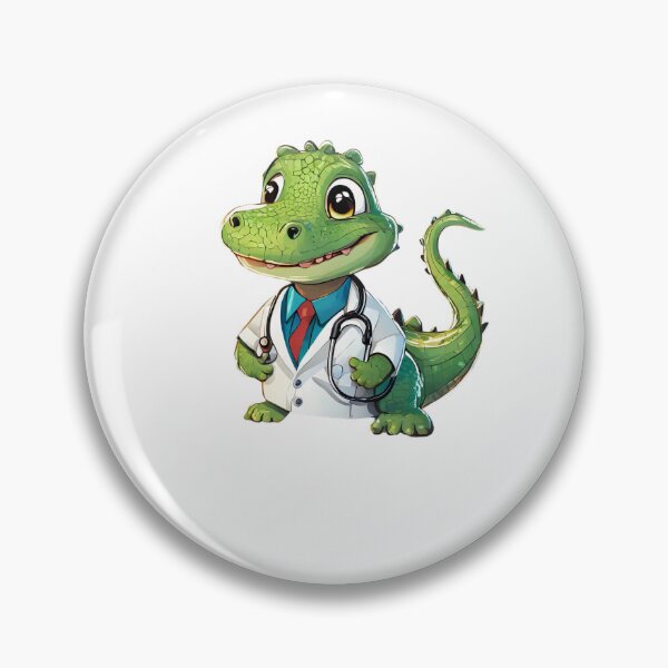 Item preview, Crocodile baby doctor. Fun and cute design. Crocodylidae designed and sold by StyleFused.