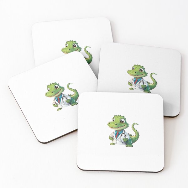 Item preview, Crocodile baby doctor. Fun and cute design. Crocodylidae designed and sold by StyleFused.