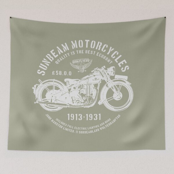 Item preview, Sunbeam Motorcycles. Wolverhampton, Birmingham. designed and sold by IronFlyers.