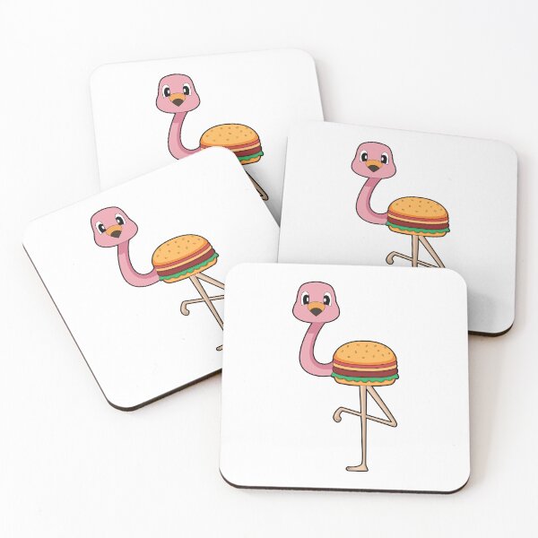 Item preview, Flamingo Burger designed and sold by Snabdesign84.