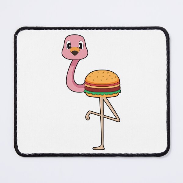 Item preview, Flamingo Burger designed and sold by Snabdesign84.