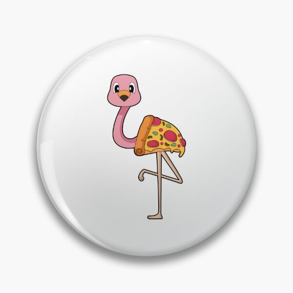 Item preview, Flamingo Pizza designed and sold by Snabdesign84.