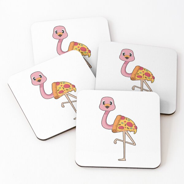 Item preview, Flamingo Pizza designed and sold by Snabdesign84.
