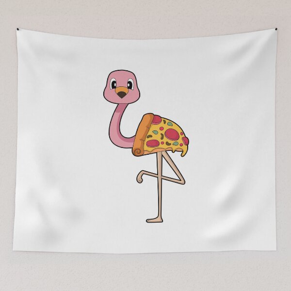 Item preview, Flamingo Pizza designed and sold by Snabdesign84.