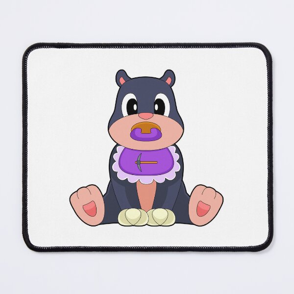 Item preview, Mole Baby Pacifier Bib designed and sold by Snabdesign84.