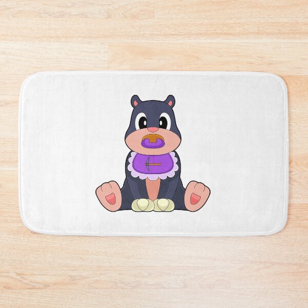 Item preview, Mole Baby Pacifier Bib designed and sold by Snabdesign84.