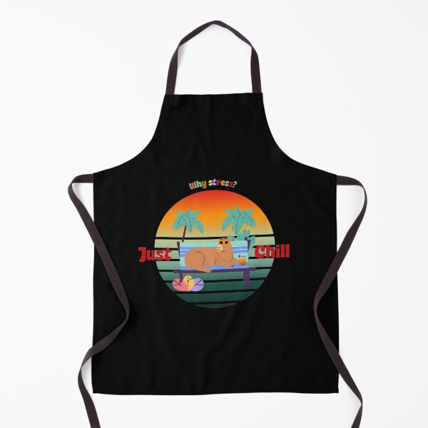 Item preview, Why stress? Just Capy Chill designed and sold by PrintInspirer.