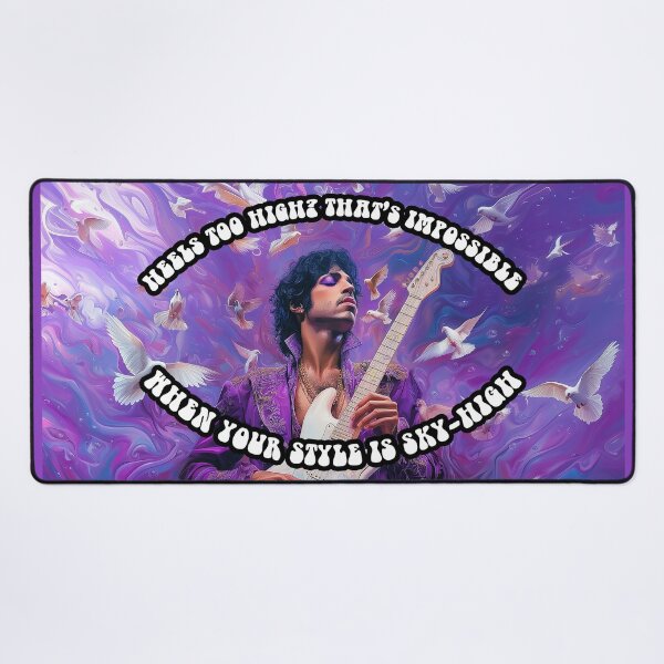 Item preview, Sky-High Style - Prince Parody Portrait designed and sold by FacesArt.