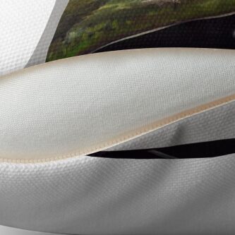 Alternate view of Moody Road Throw Pillow