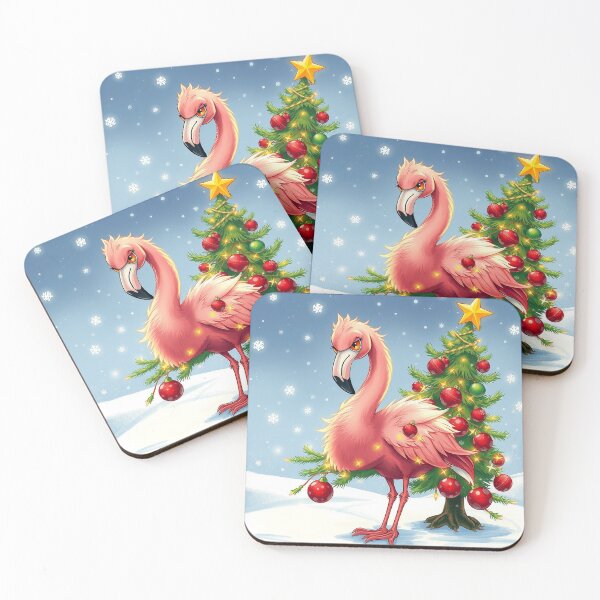 Item preview, Christmas Flamingo designed and sold by Talpha.