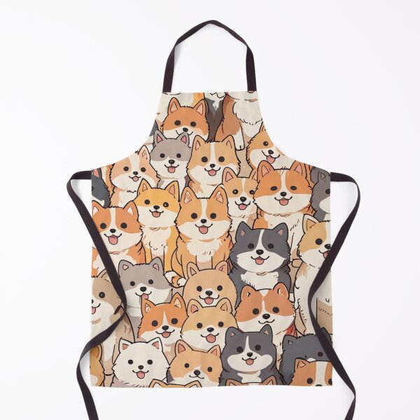 Item preview, Charming Cartoon Dogs Pattern designed and sold by MusesWhispers.