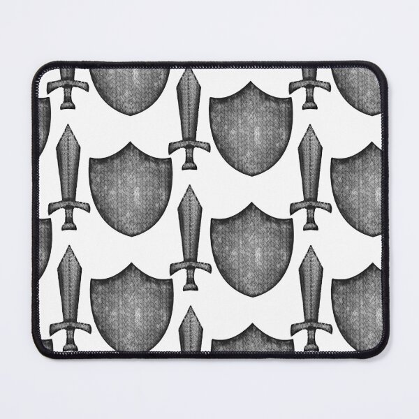 Item preview, Sword and Shield Pattern designed and sold by LaurenPatrick.