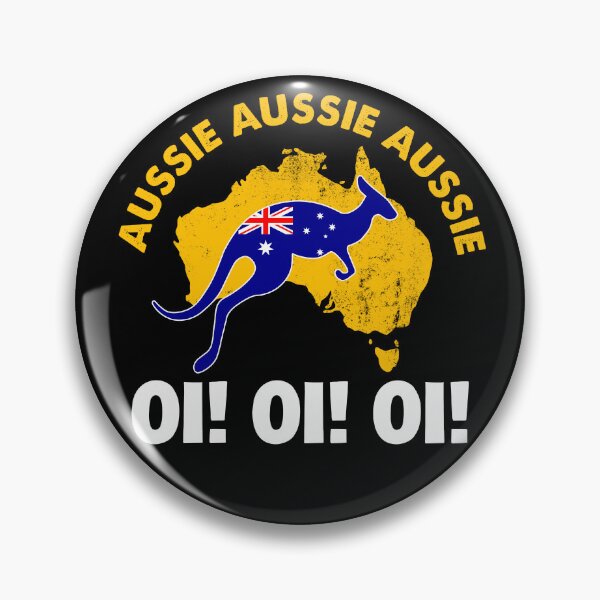 Item preview, Australia Kangaroo Flag Aussie Aussie Aussie Oi! Oi! Oi! designed and sold by NUMAcreations.