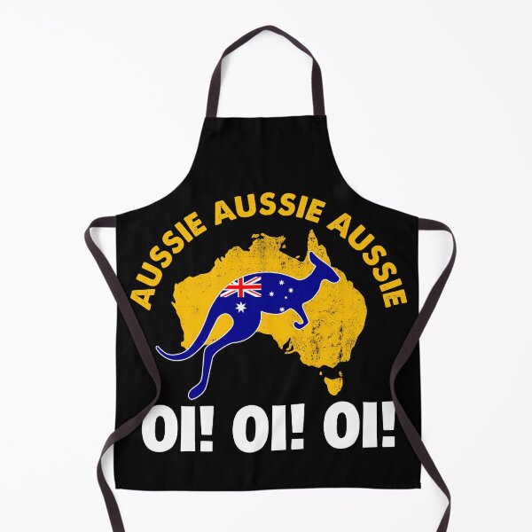 Item preview, Australia Kangaroo Flag Aussie Aussie Aussie Oi! Oi! Oi! designed and sold by NUMAcreations.