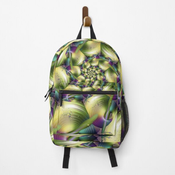 Item preview, Golden green vortex fractal  designed and sold by pinkal.