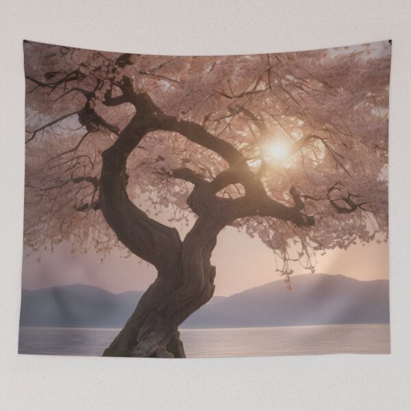 Item preview, Surreal Cherry Blossom Tree designed and sold by mikaws.