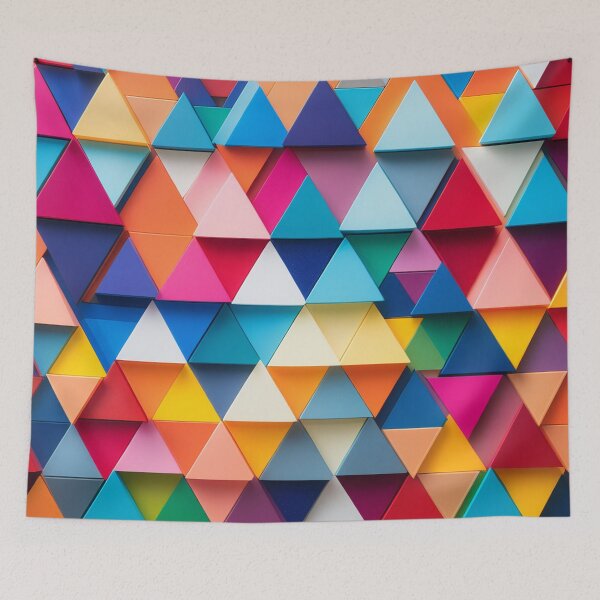 Item preview, Triangle pattern designed and sold by blackwhiteblue.