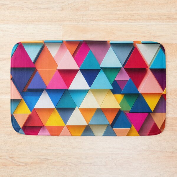 Item preview, Triangle pattern designed and sold by blackwhiteblue.