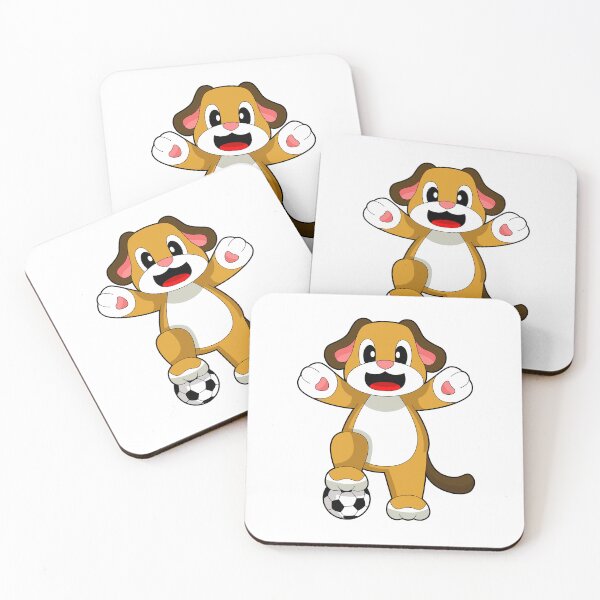 Item preview, Dog Soccer player Soccer designed and sold by Snabdesign84.