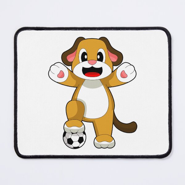 Item preview, Dog Soccer player Soccer designed and sold by Snabdesign84.