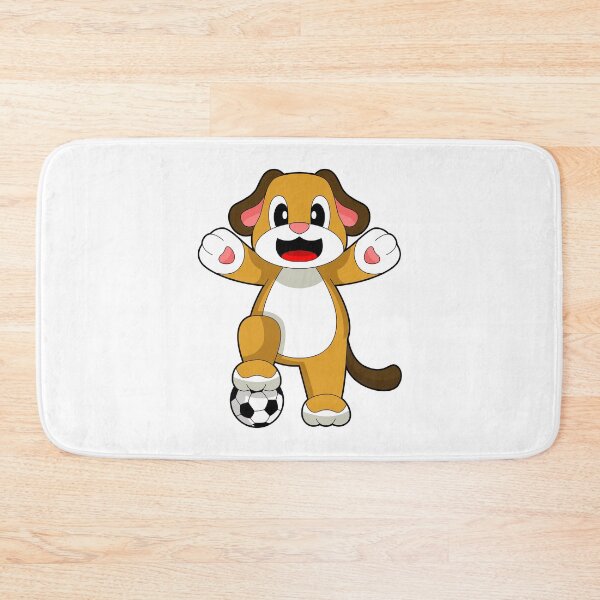Item preview, Dog Soccer player Soccer designed and sold by Snabdesign84.