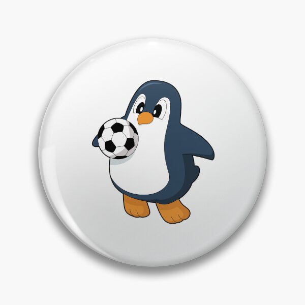 Item preview, Penguin Soccer player Soccer designed and sold by Snabdesign84.