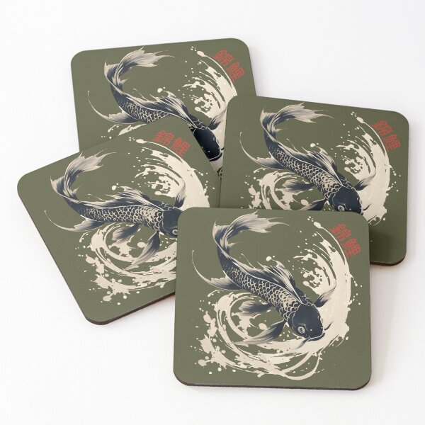 Item preview, Graceful Koi Swirl designed and sold by Playing In Mud.