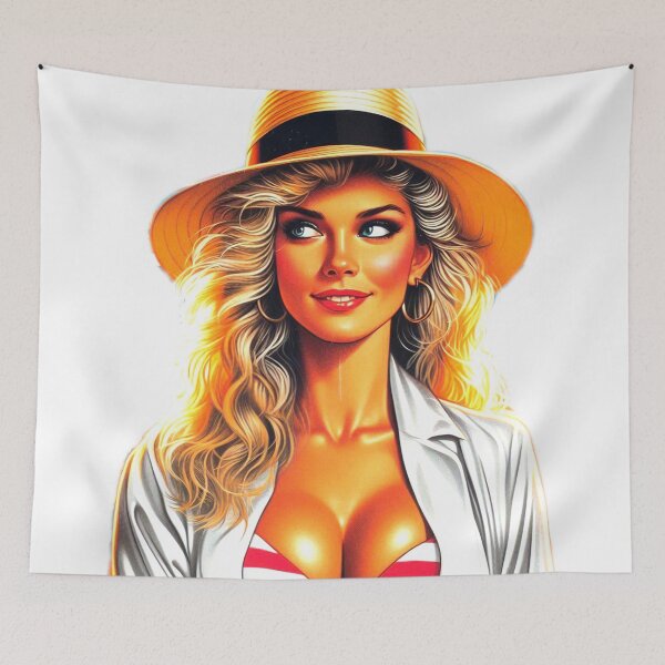Item preview, Hot Blonde Woman designed and sold by PulpVintage.